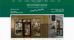 Desktop Screenshot of mtnmade.com